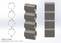 HEX - Wine Wall Rack - Modular