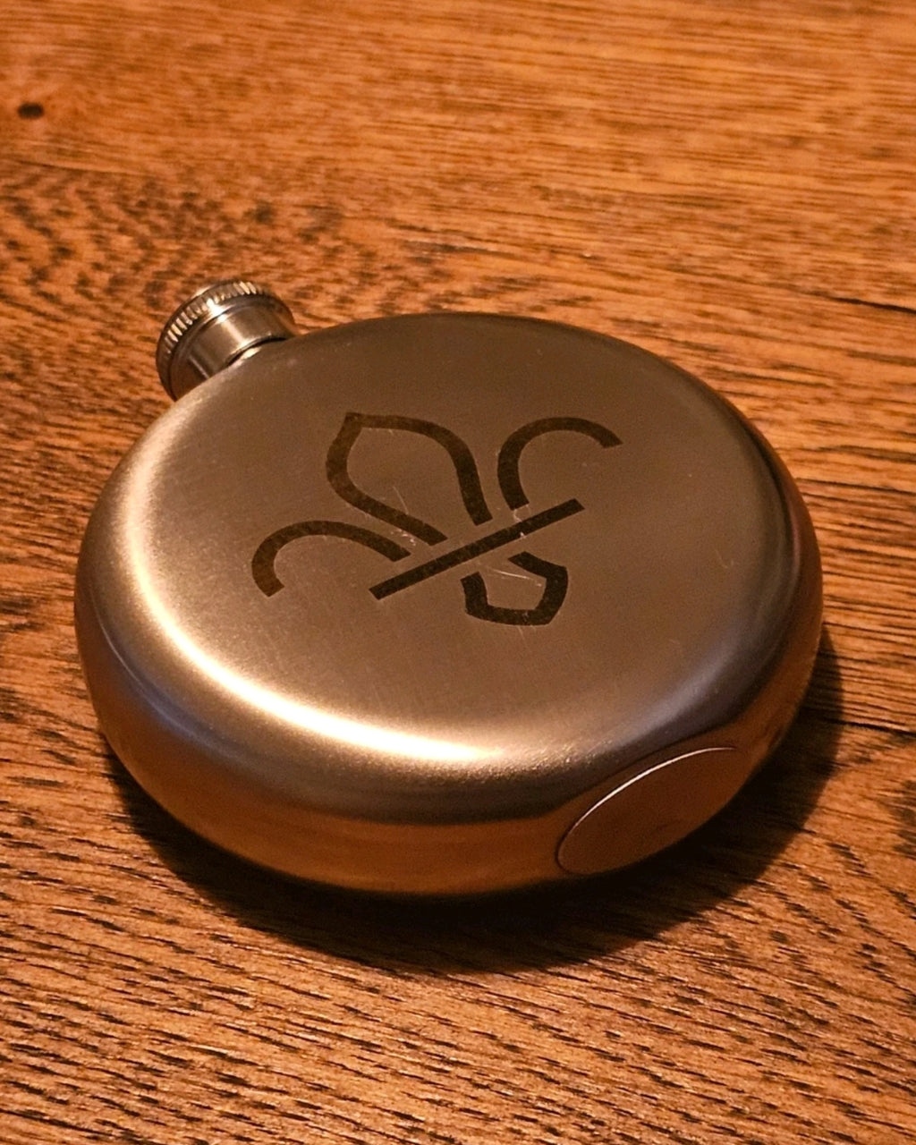 Custom Round Hipflasks