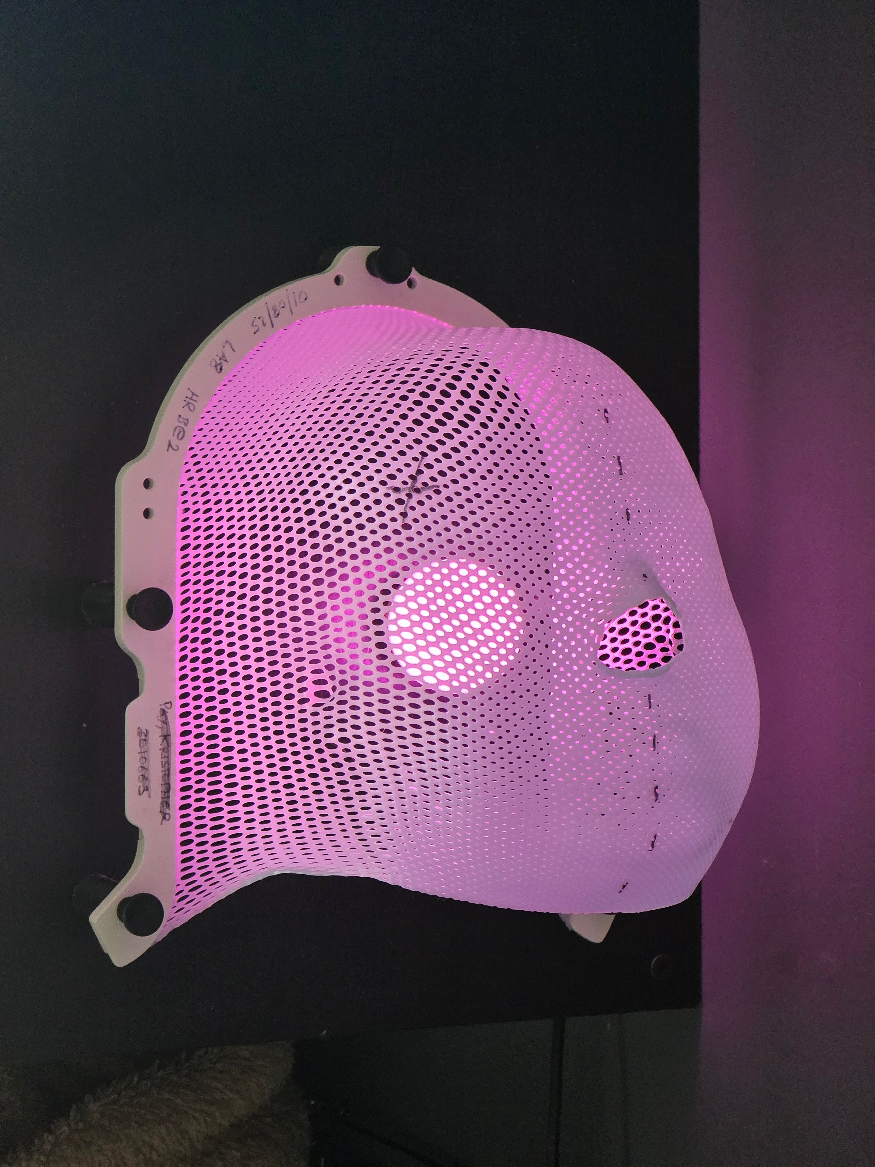 Radiotherapy Mask Wall Mounts