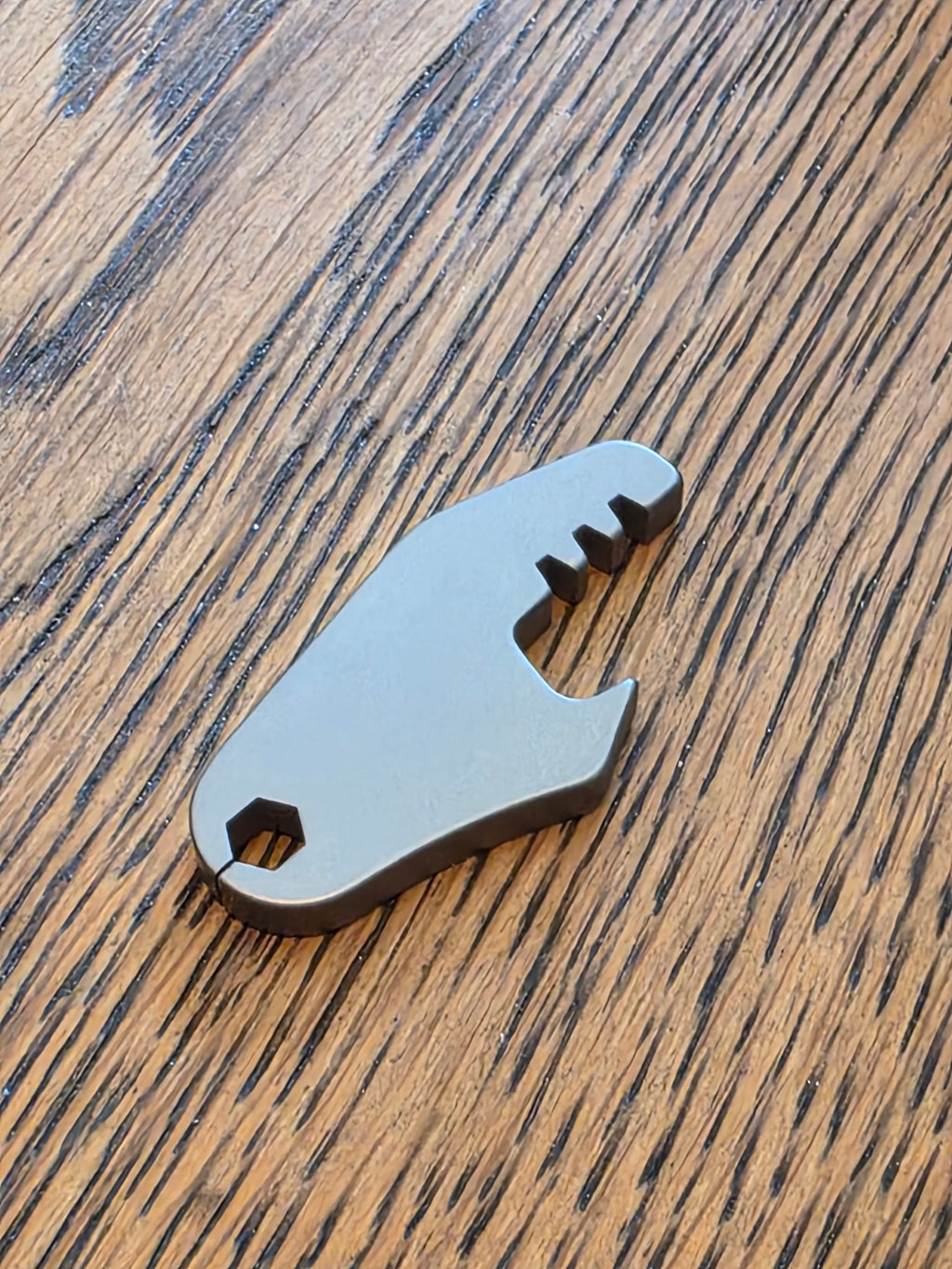 Custom Titanium Mini Bottle Opener
