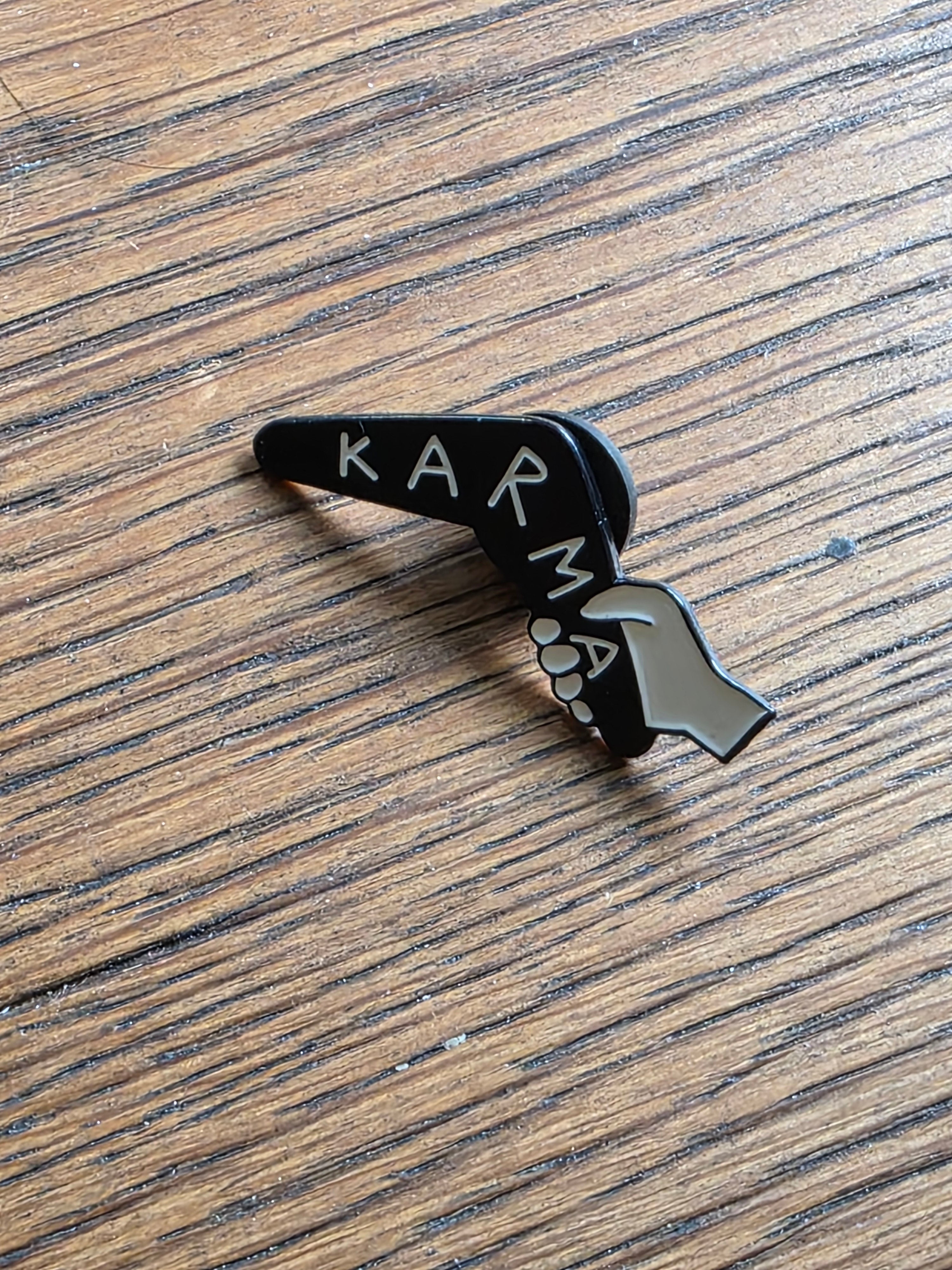 Karma - Pin badge