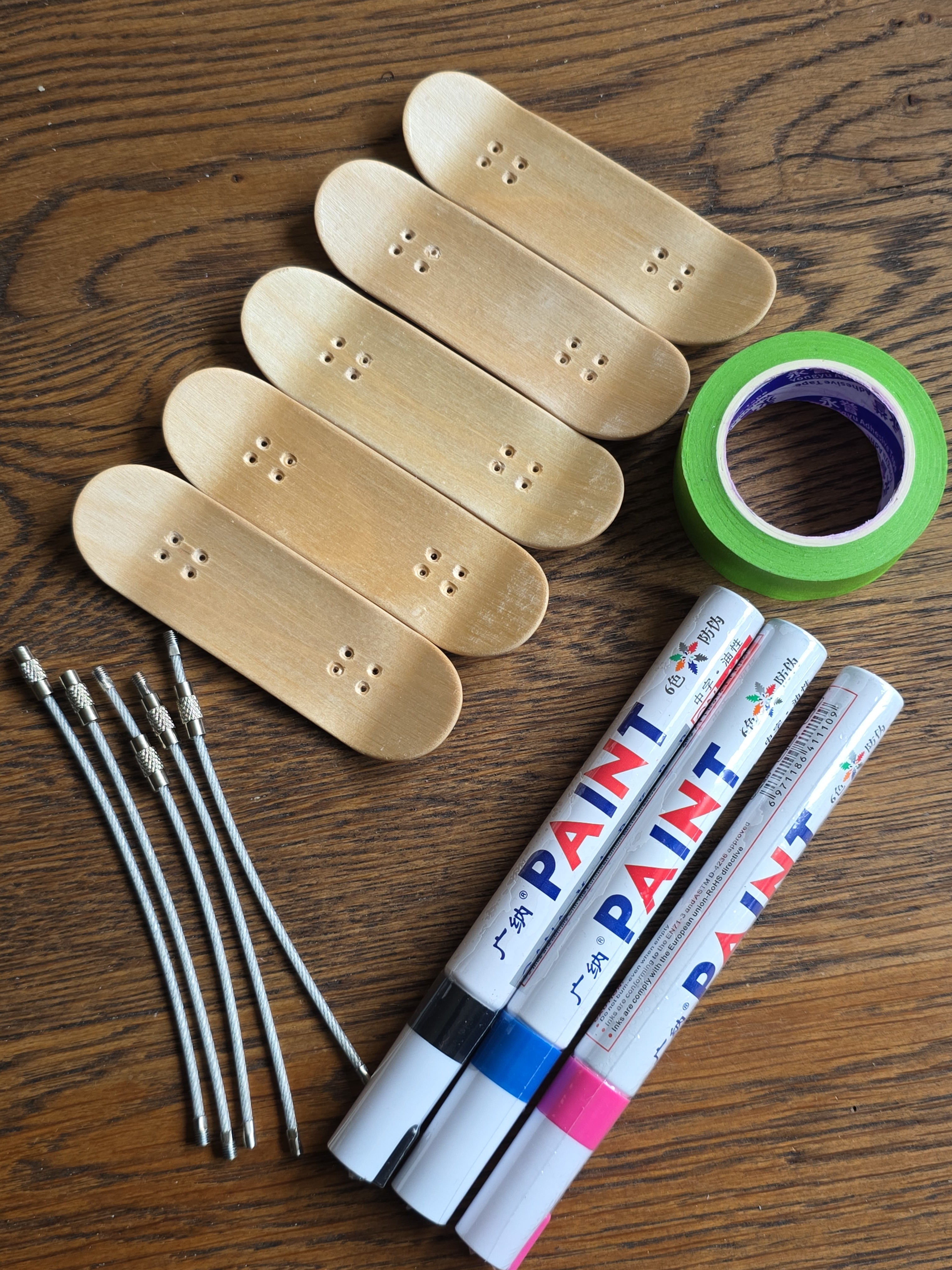 Fingerboard Keyring Gift Kit
