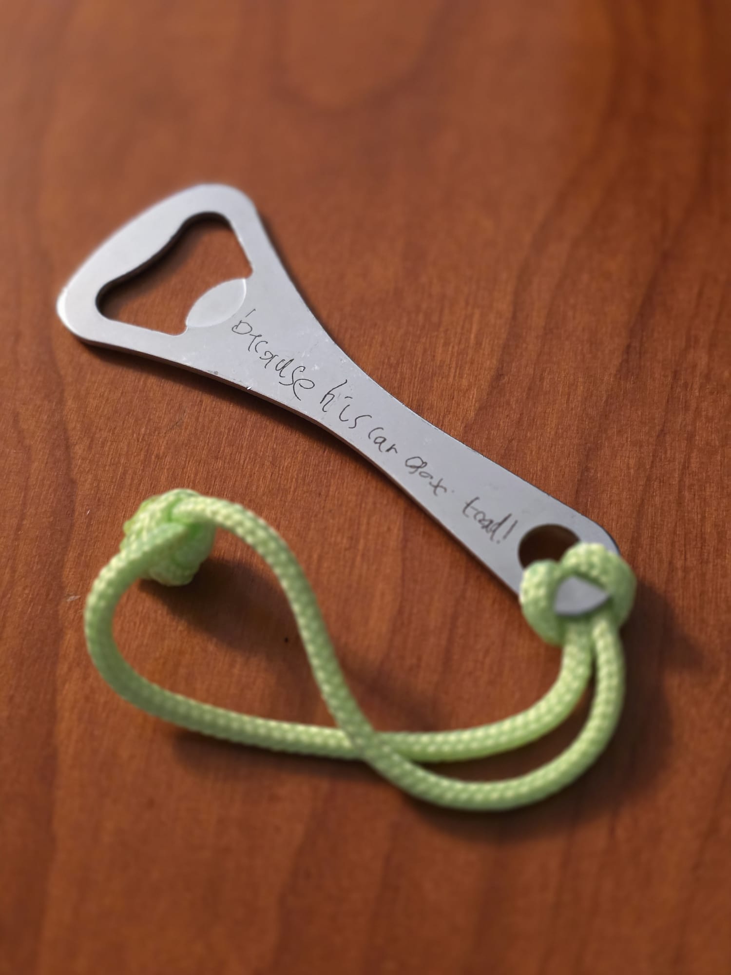 Custom Bottle Opener