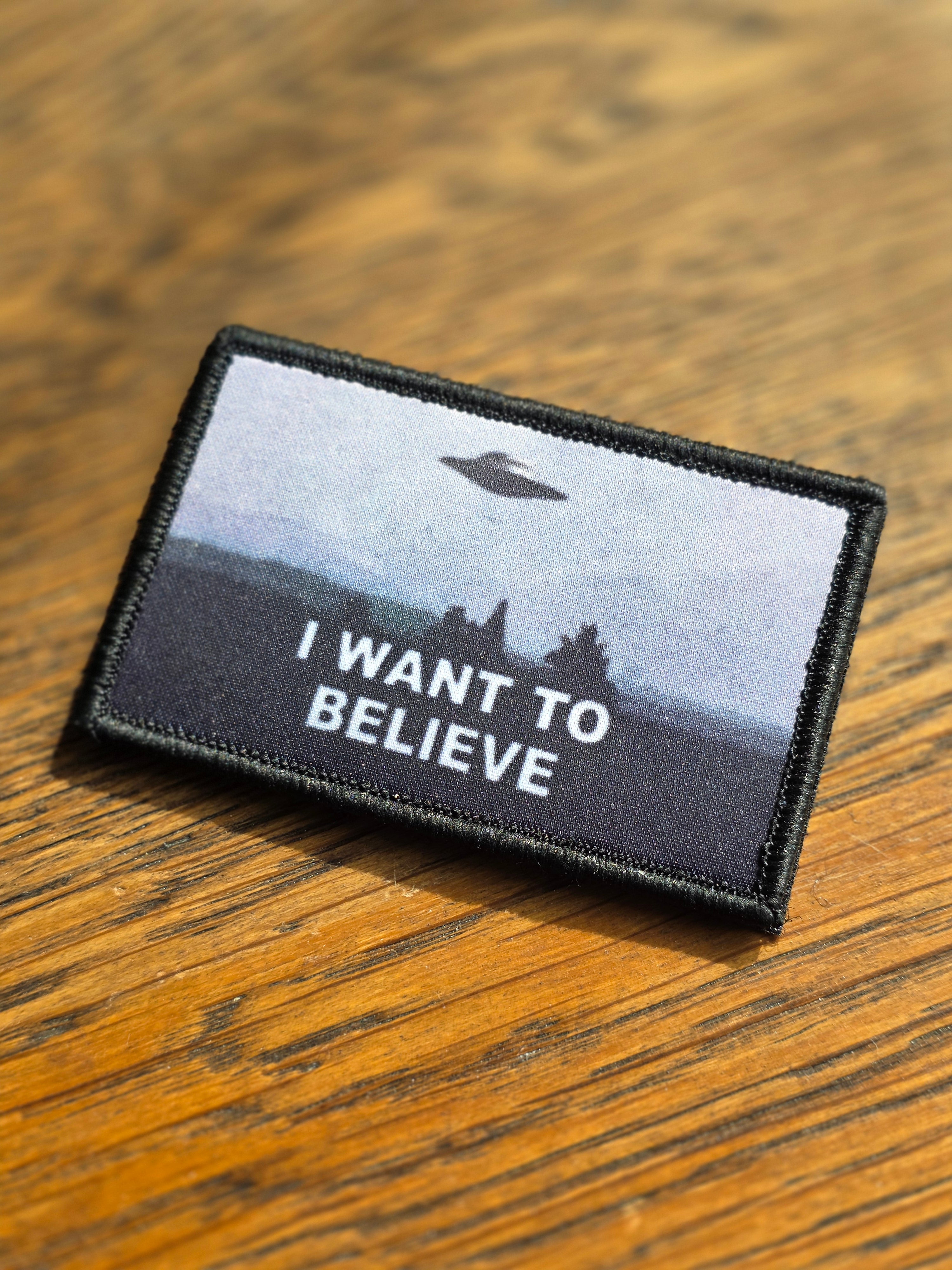 I want to believe - X-Files - Embroidered Patch