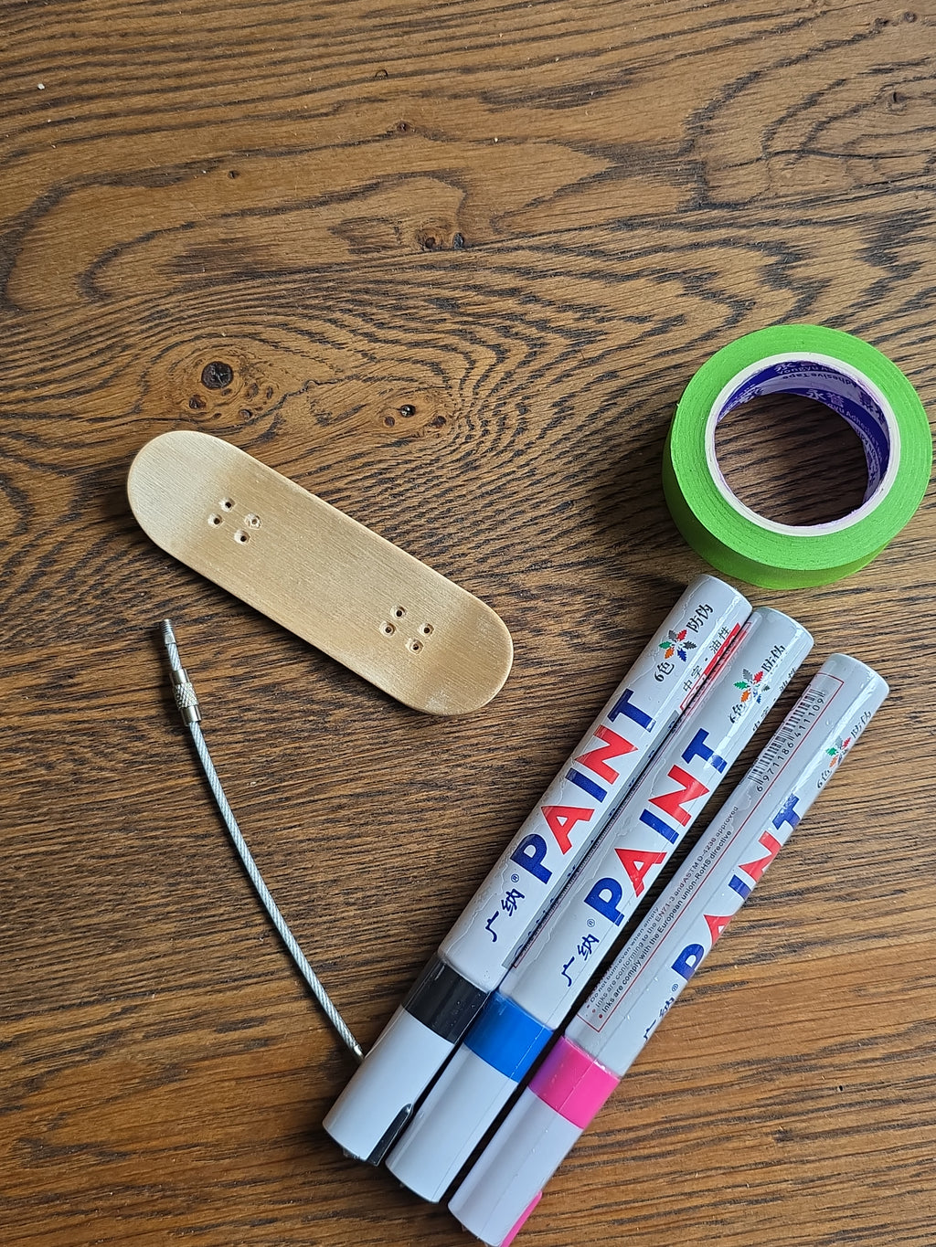 Fingerboard Keyring Gift Kit