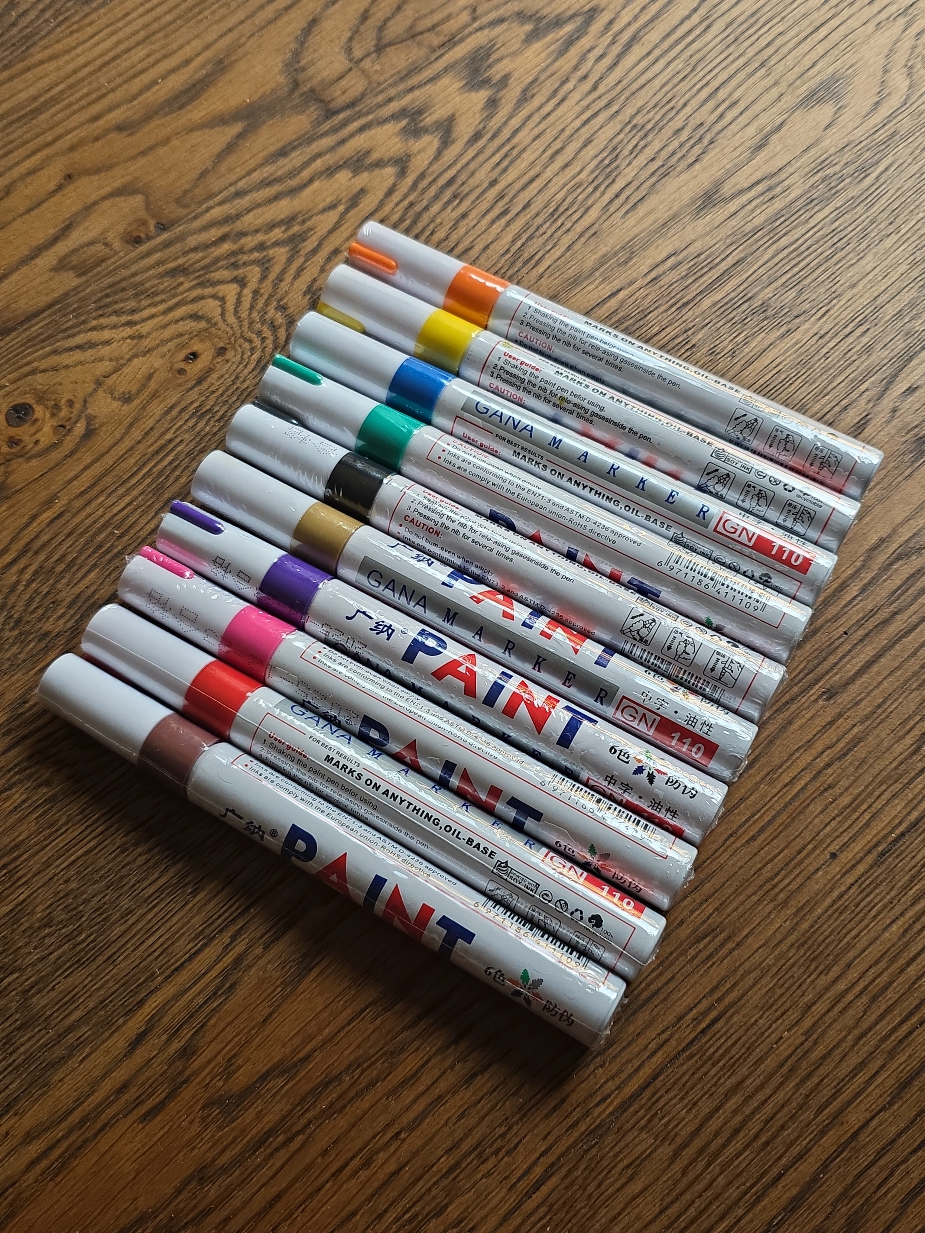 Paint pens
