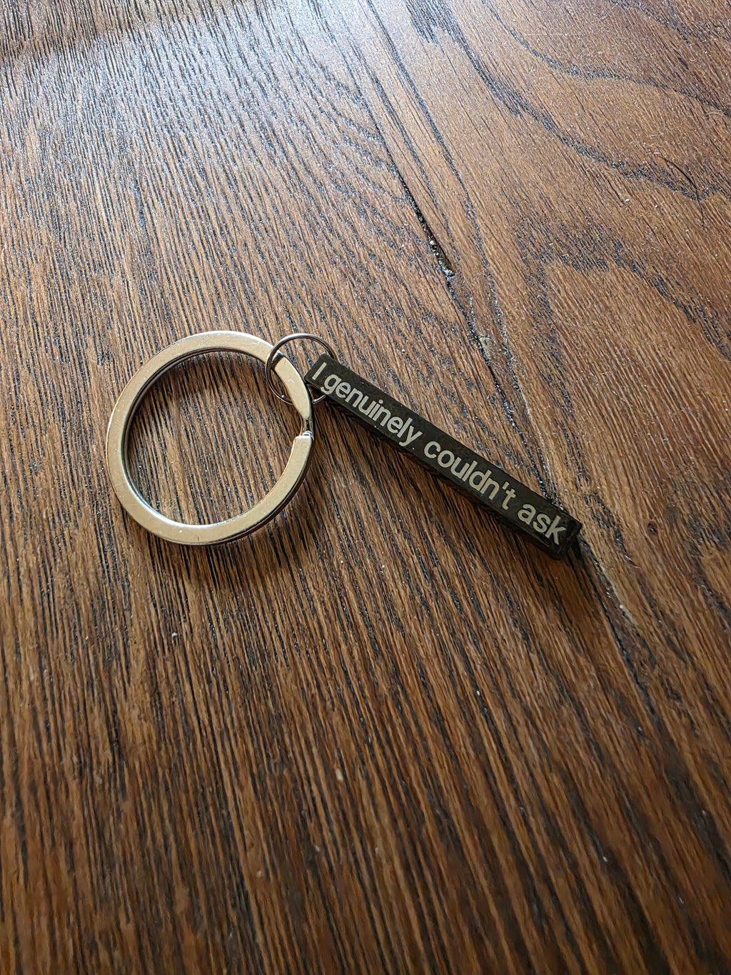 Custom Bar Tag/Keyring