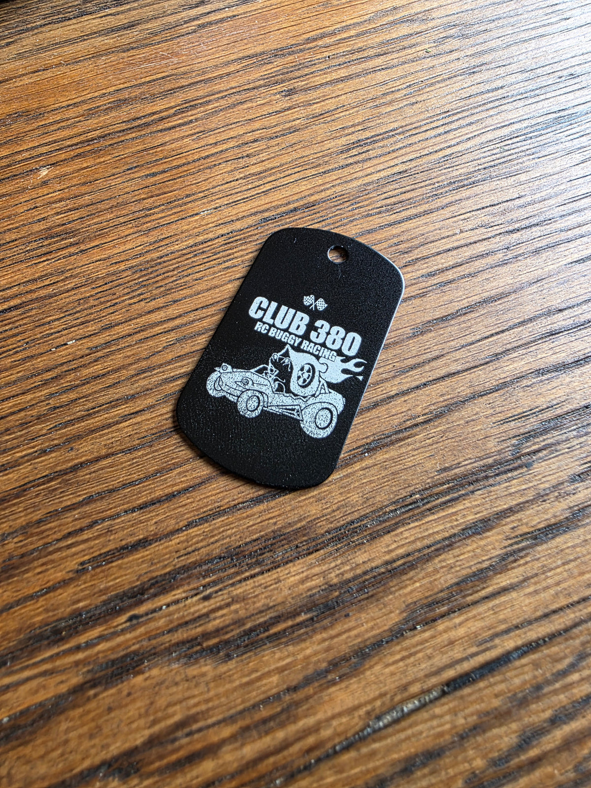 Club 380 Dog Tag - Necklace or keyrings