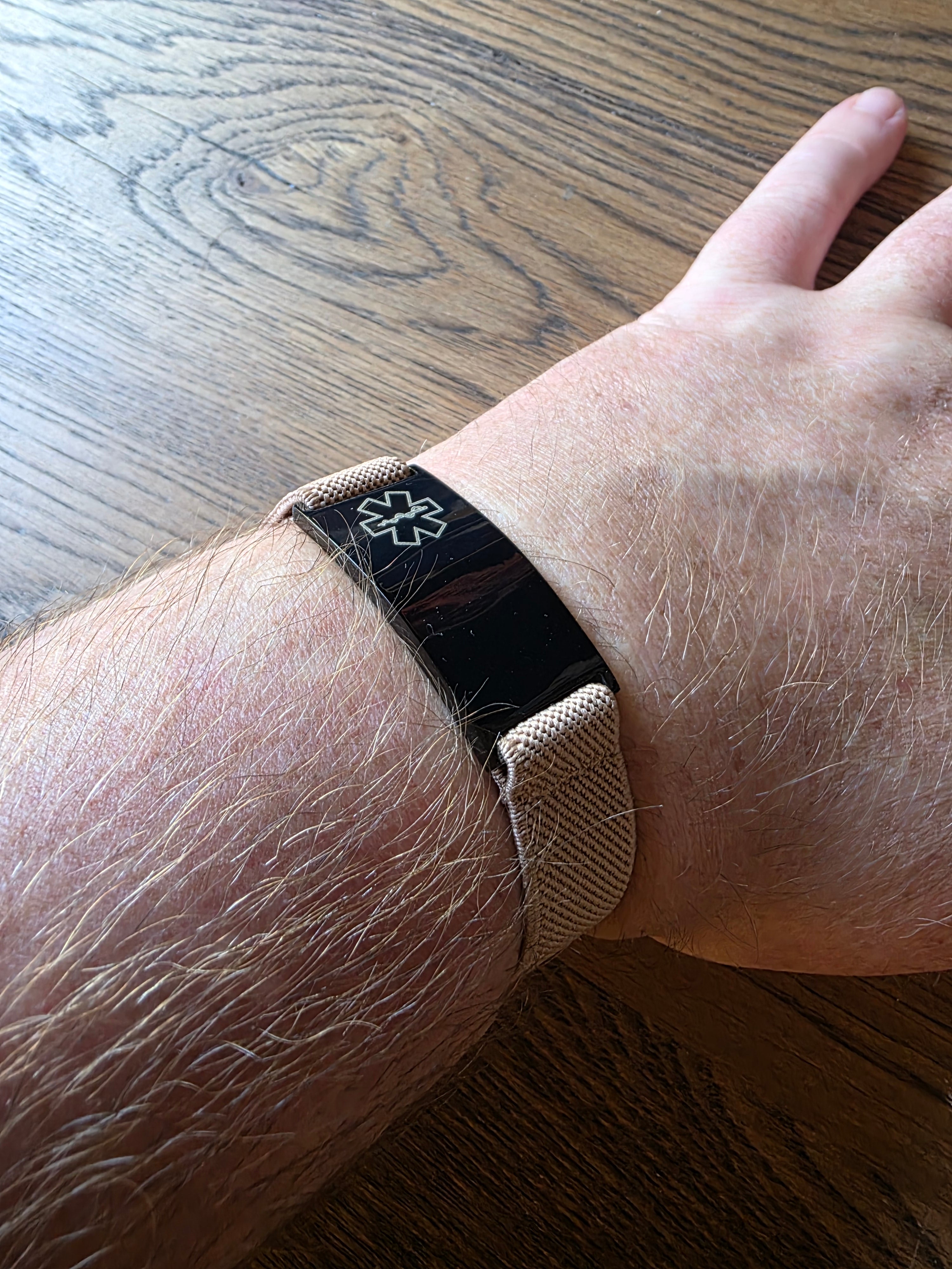 Medical alert bracelet - Engraved front & back includeed