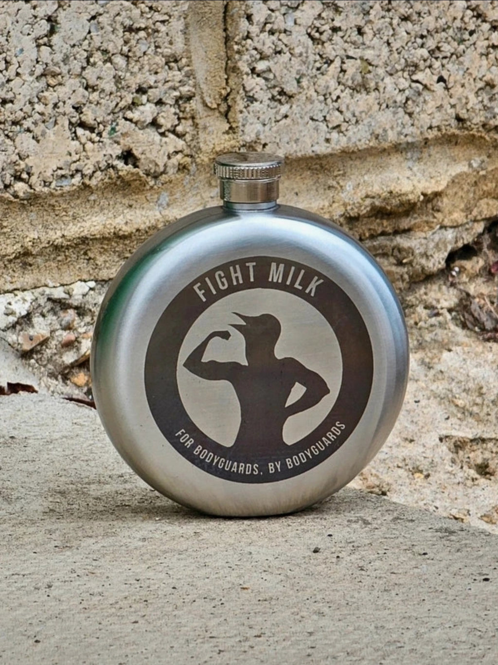 Custom Round Hipflasks
