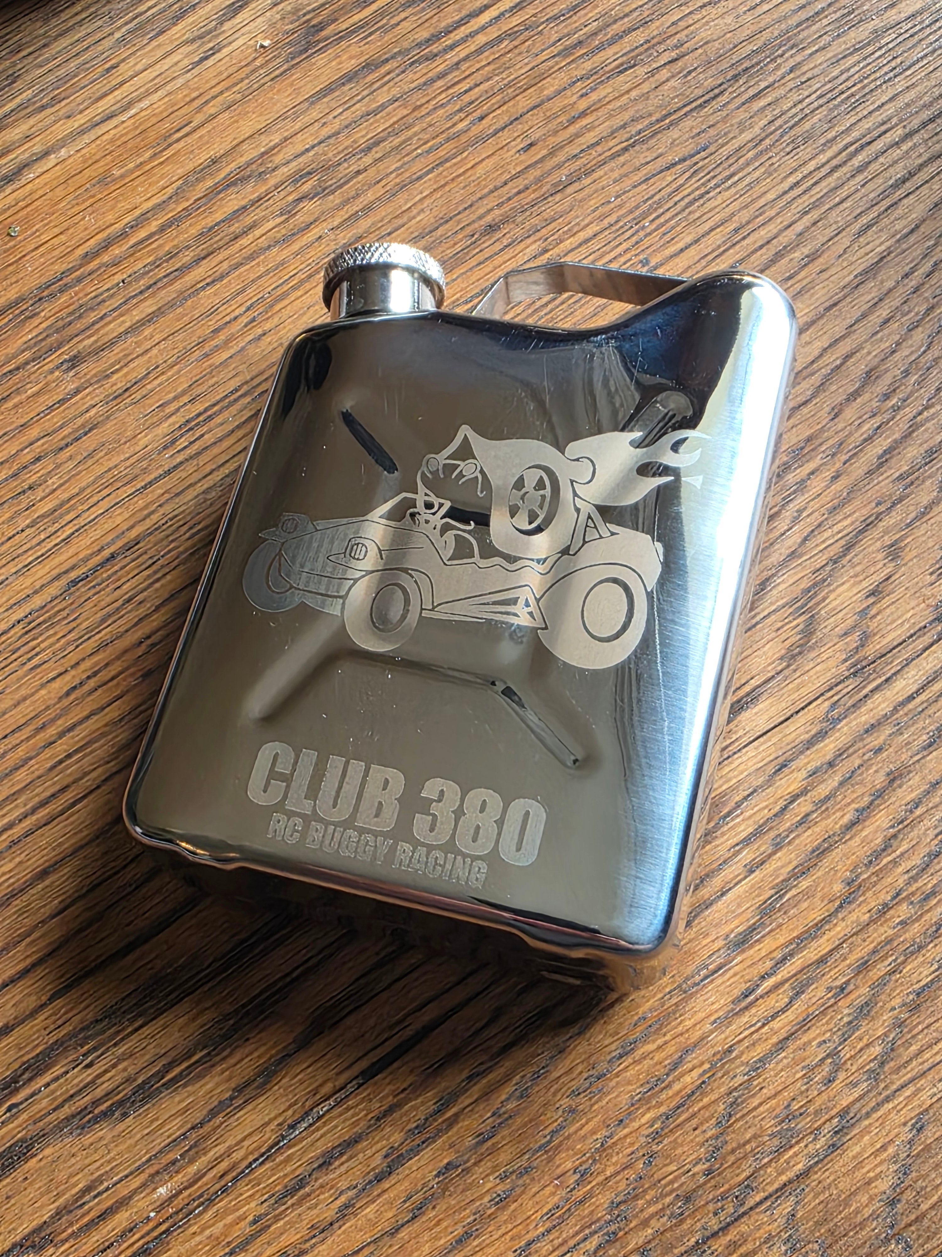 Club 380 5oz Jerry Can Hipflask