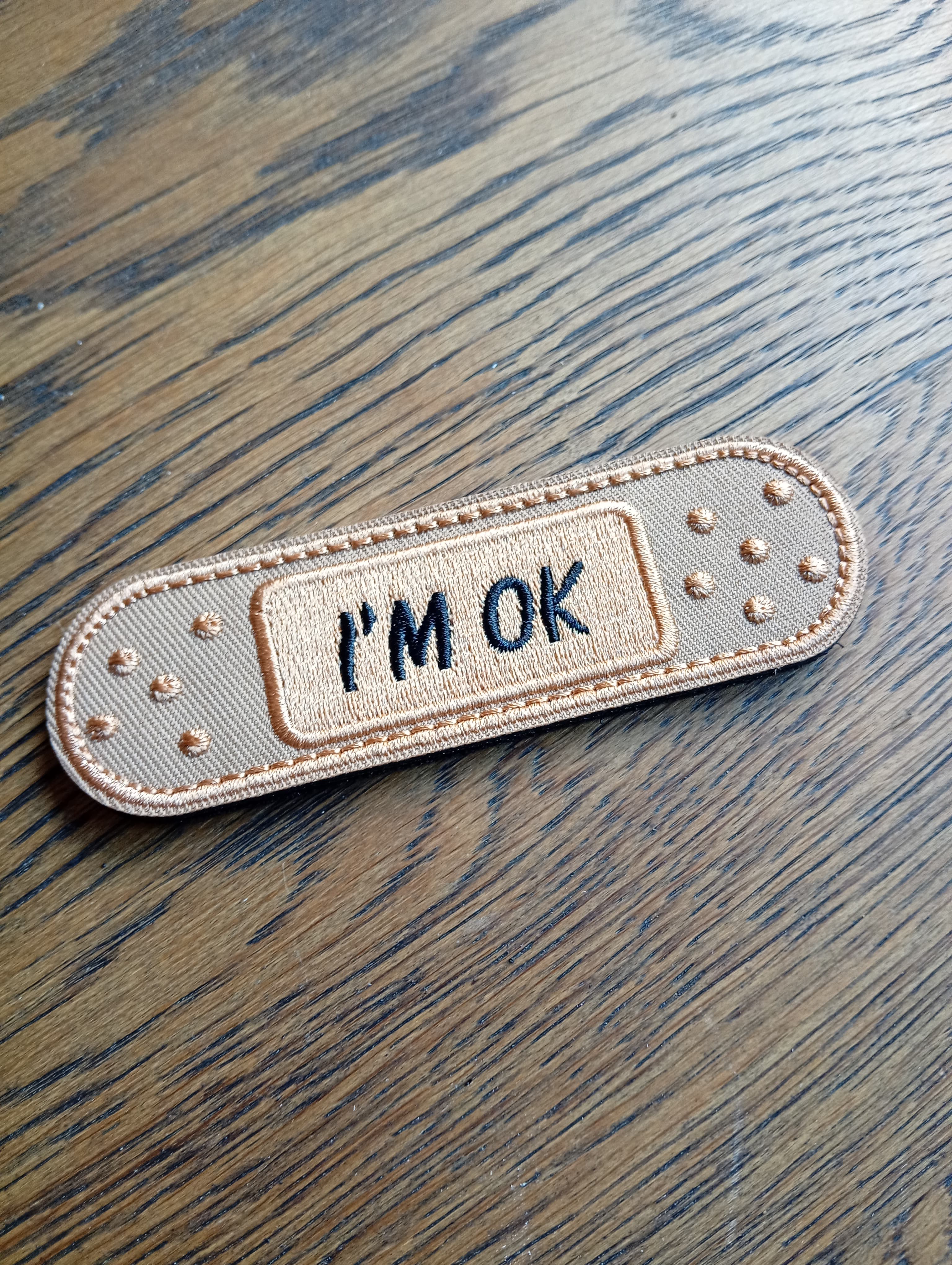 I'M OK - Embroided Patch