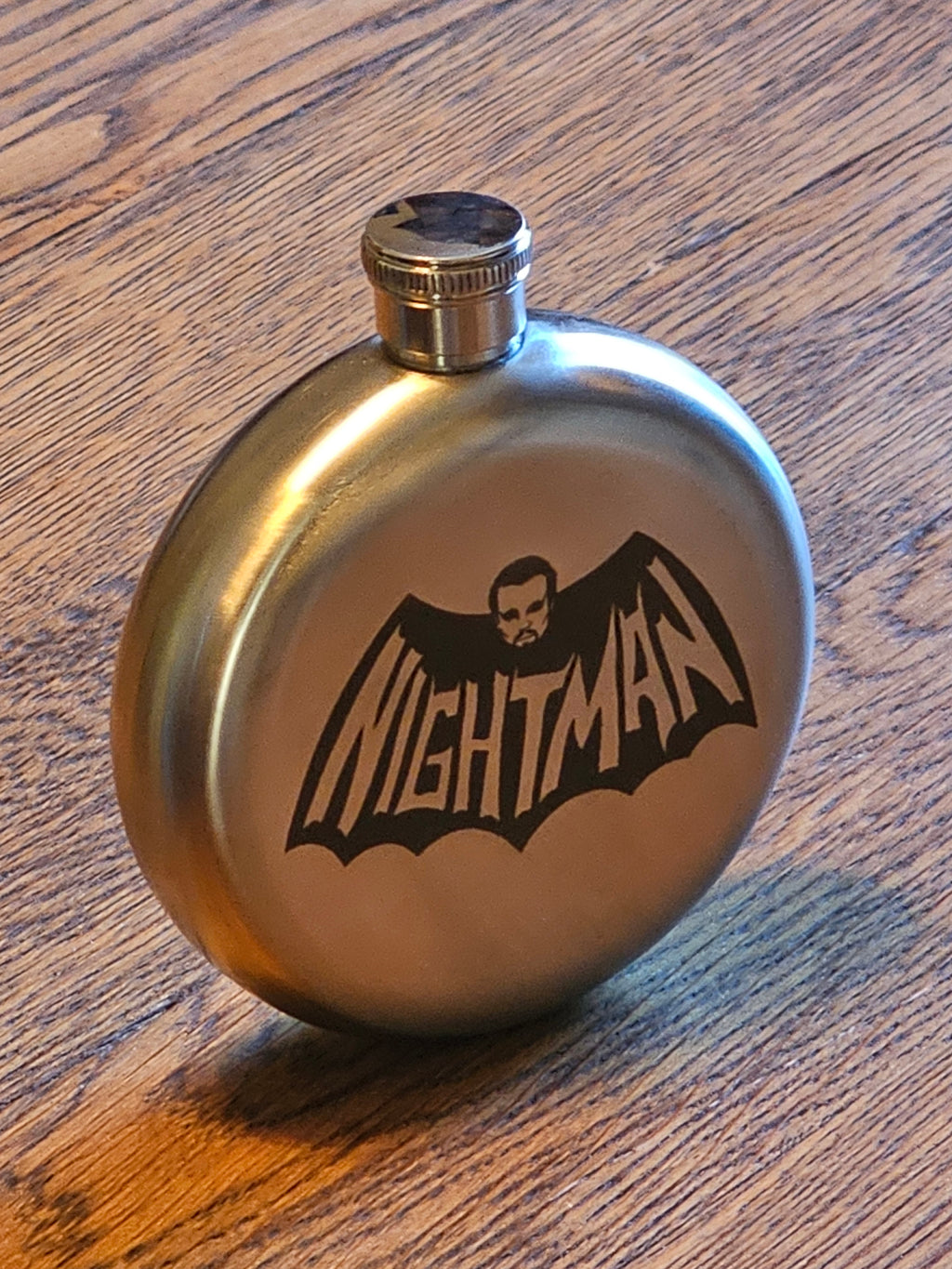 Custom Round Hipflasks