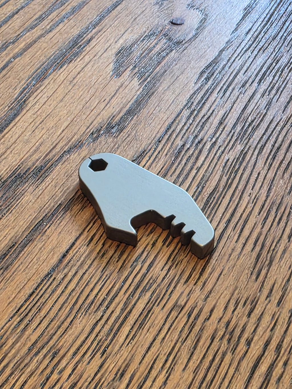 Custom Titanium Mini Bottle Opener