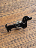 I love dachshund - Pin badge