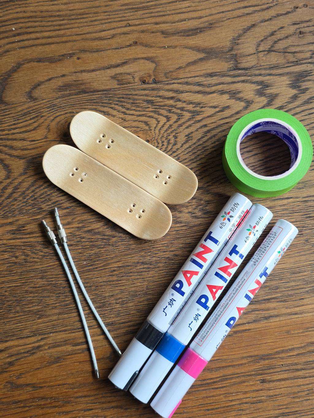 Fingerboard Keyring Gift Kit