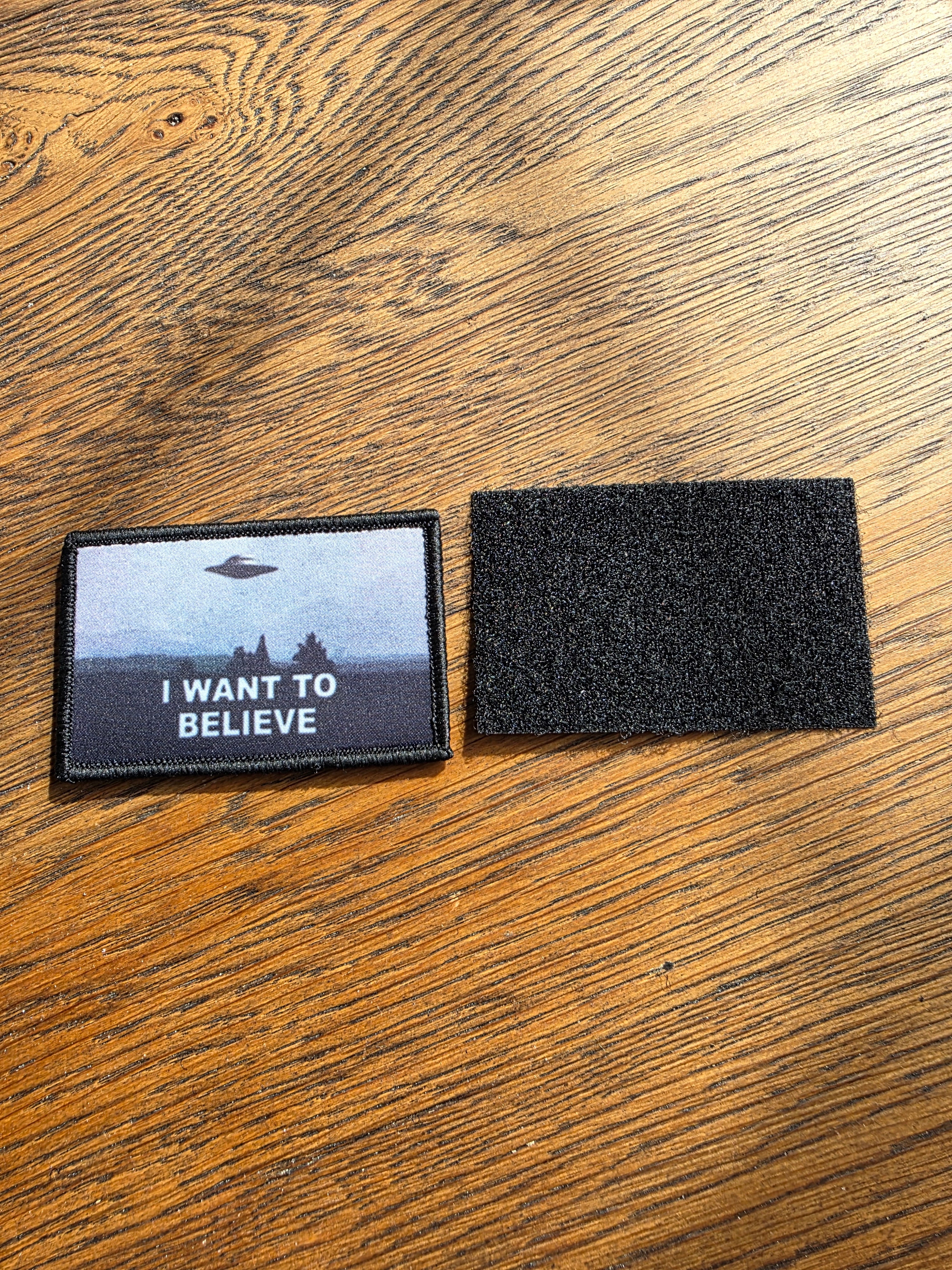 I want to believe - X-Files - Embroidered Patch