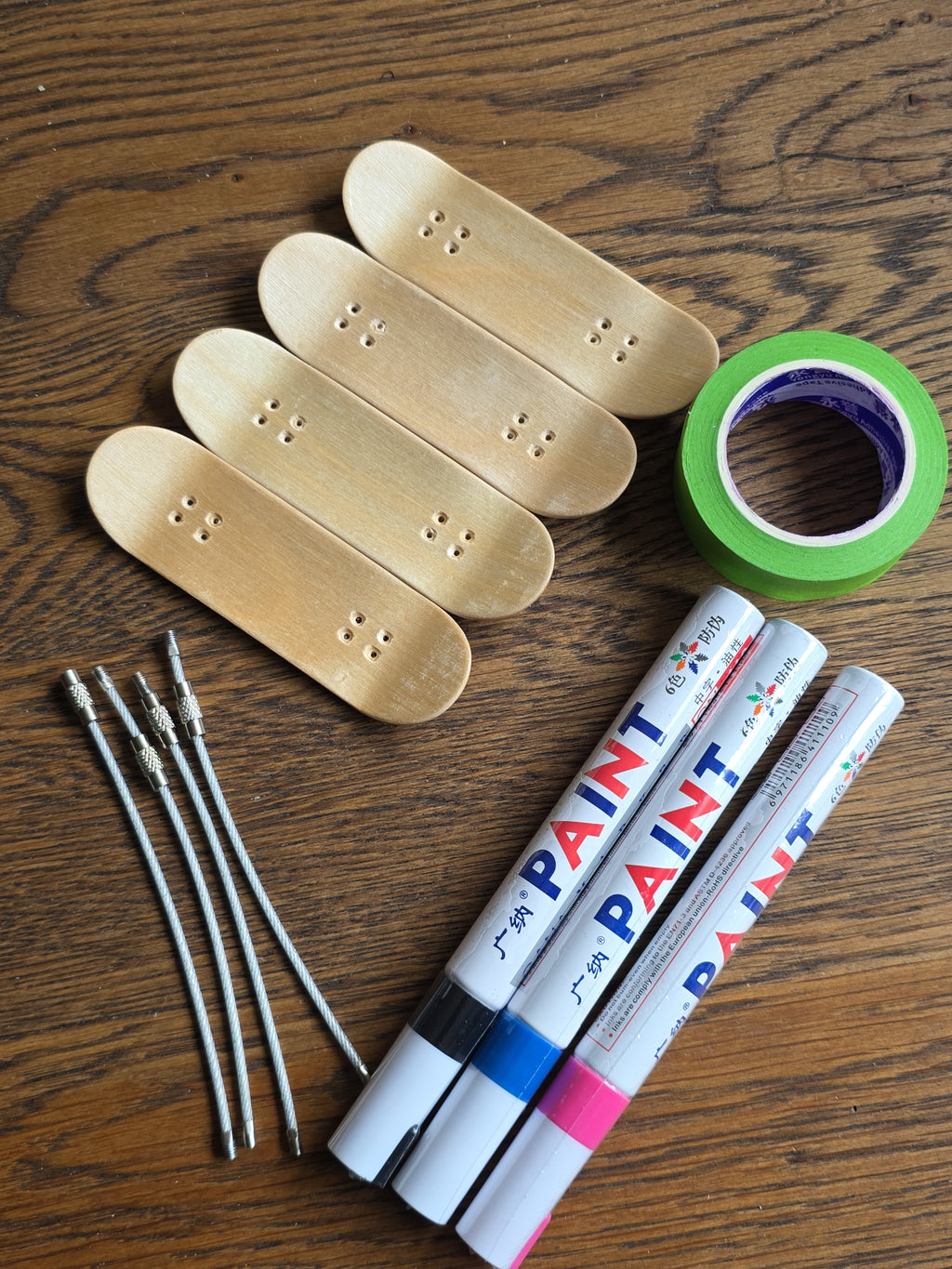 Fingerboard Keyring Gift Kit