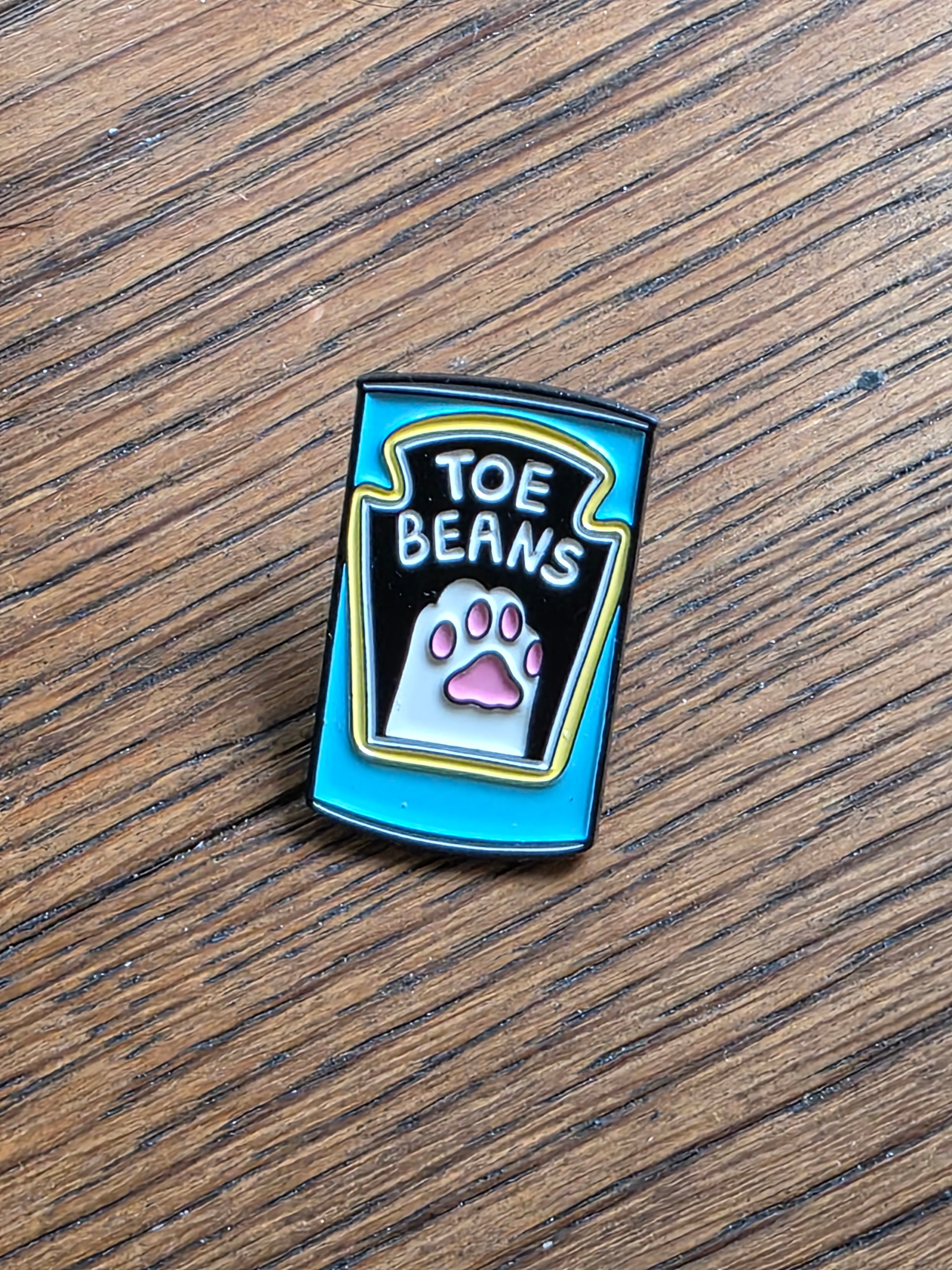 Toe beans - Pin badge
